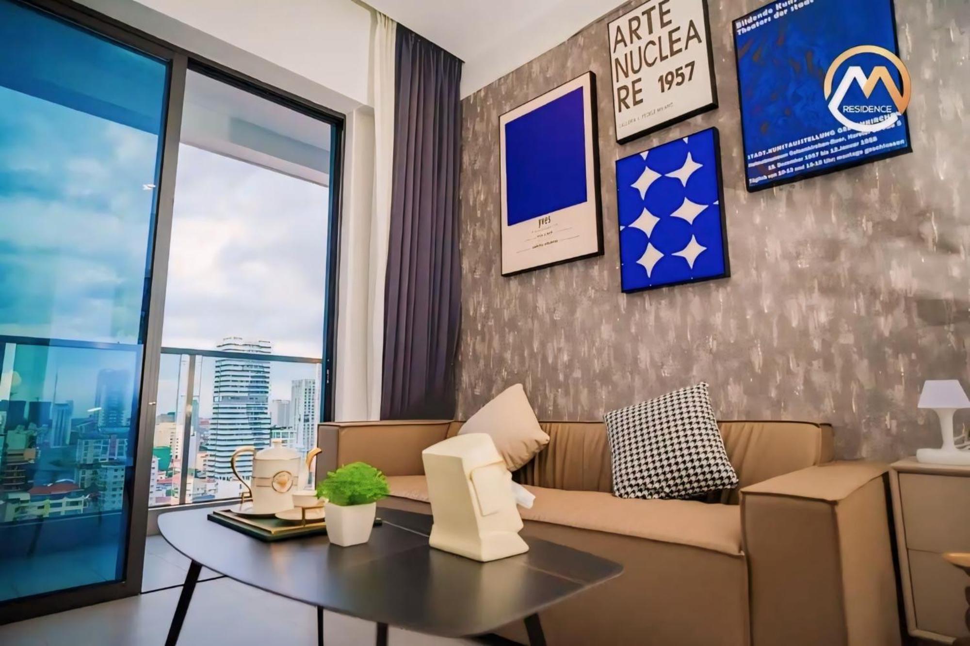 Hotel Serviced Condo Unique Infinity Pool With Mekong River View Phnom Penh Ngoại thất bức ảnh